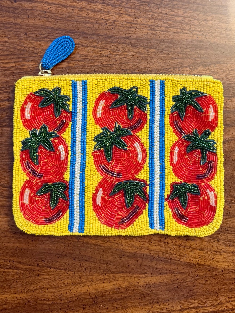 Anthropologie Maeve Beaded Pouch